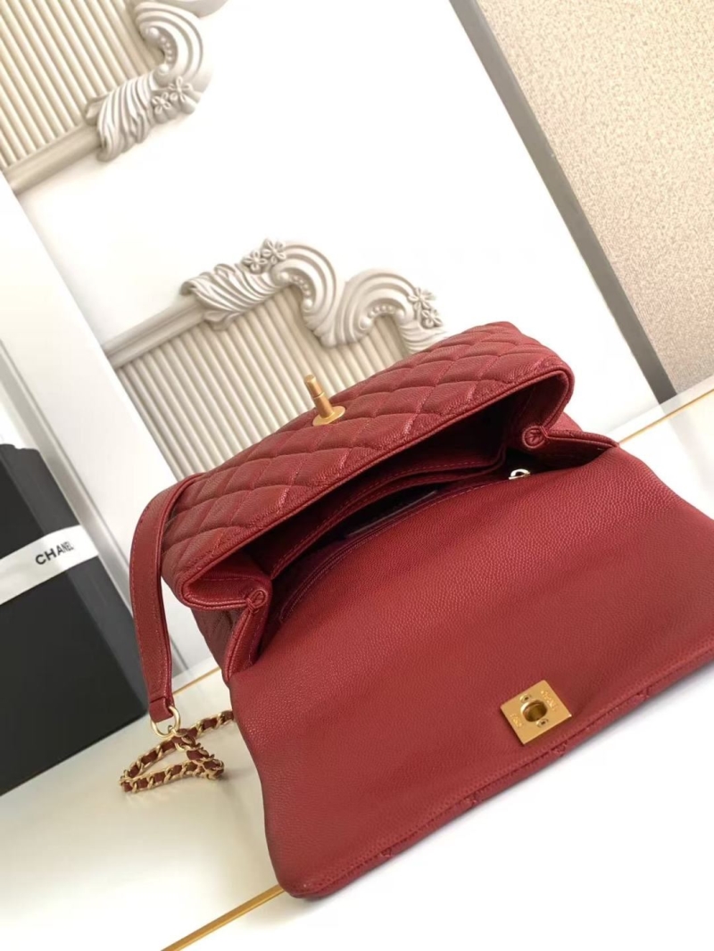 Ch**el top handle bags